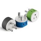 Adaptador de Tomada OREI para Índia, Nepal e Maldivas (Tipo D) - US-10 Adaptador de Tomada OREI para Índia, Nepal e Maldivas (Tipo D) - US-10