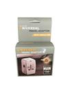 Adaptador de tomada universal all-in-one 2 USB 1000mA