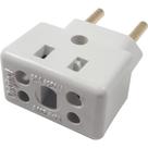 Adaptador de Tomadas Bob Esponja Benjamin 10A 20A Plug Pino Grosso
