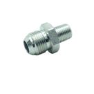 Adaptador de tubo CDQBWKJGFJ 1/2 macho 37 Flare JIC x 1/4 macho NPT
