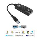 Adaptador de USB 3.0 com entrada para cabo de rede RJ45 10/100/1000 MBPS Adaptador de USB 3.0 com entrada para cabo de rede RJ45 10/100/1000 MBPS