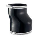 Adaptador de ventilação para secadora Zookpr 4 polegadas, borracha oval com abraçadeira