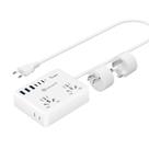 Adaptador de viagem Kakyanill Universal 10 em 1 UE/Reino Unido/AU/JP com USB