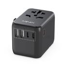Adaptador de viagem MINIX TP35 35W 6 em 1 com 3 USB-C 2 USB-A