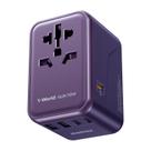 Adaptador de viagem MOMAX Universal 70W GaN com 3USB-C PD e 2USB-A