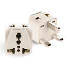 Adaptador de viagem OREI USA para o Reino Unido, Emirados Árabes Unidos e Hong Kong Tipo G Adaptador de viagem OREI USA para o Reino Unido, Emirados Árabes Unidos e Hong Kong Tipo G