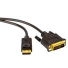 Adaptador DisplayPort para DVI Macho - 5 Metros