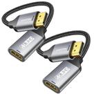 Adaptador DisplayPort para HDMI 4K (2 Unidades) - UANTIN - para PC e Laptop