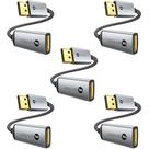 Adaptador DisplayPort para HDMI Warrky 4K 1080P @120Hz macho para fêmea