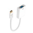 Adaptador DisplayPort para VGA Conversor DP Macho para VGA Fêmea Compatível com Monitor, Projeto