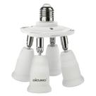 Adaptador divisor de soquete de luz DiCuno 4 em 1 E26 240W 250V