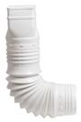 Adaptador Downspout Amerimax Flex-Drain 3 x 4 polegadas branco