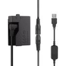 Adaptador Dummy USB LP-E10 Compatível com Canon SLR 1100D 1200D 1300D / T3 / T5 / T6 / T7 / T100 / X50 / X70