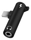 Adaptador Duplo Fone Carregador Lightning iPhone