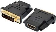 Adaptador Dvi-i (24+5) para hdmi femea P/ Placa De Video Monitor, Projetor DH10F