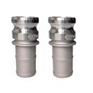 Adaptador e acoplamento macho de alumínio Camlock Fittings Quafwia de 2 polegadas