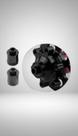 Adaptador Eixo Passante 15mm P/ 9mm Cubo Bicicleta Adaptador Eixo Passante 15mm P/ 9mm Cubo Bicicleta
