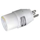 Adaptador elétrico Hubbell HBL31CM28 30A fêmea para 15A macho Adaptador elétrico Hubbell HBL31CM28 30A fêmea para 15A macho