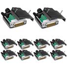 Adaptador eletrônico ANMBEST DB15 Macho sem solda 16mm