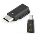 Adaptador eletrônico HBIHGHHONG Receptor de microfone sem fio tipo C