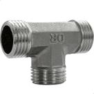 Adaptador Em Metal Conector T Para Torneira Monocomando Conexão Junção União Tê Derivador Hidraulico Rosca ½ Polegada Macho BSP