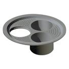 Adaptador em PVC para Fecha Ralo 3 Saídas 150mm Ralo Linear