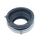 Adaptador EOS-M4/3 Lente Canon EF para Câmeras Micro Quatro Terços com Inclinação Manual Adaptador EOS-M4/3 Lente Canon EF para Câmeras Micro Quatro Terços com Inclinação Manual