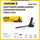 Adaptador esmeriliadeira aparador podador de cerca viva