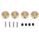 Adaptador estendido Hex Wheel Hub de 12 mm para Axial SCX10 II Adaptador estendido Hex Wheel Hub de 12 mm para Axial SCX10 II