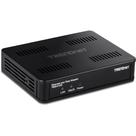 Adaptador Ethernet sobre coaxial MoCA 2.5 TRENDnet TMO-312C preto
