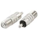 Adaptador f femea x rca macho pct/10 storm