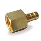 Adaptador Fêmea Espigão 1/2x3/8 para Ligar Botijão Cooktop Cozinha Latão