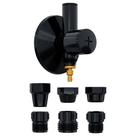 Adaptador Filtro de água Registro + ponto de Água ABS Preto Adaptador Filtro de água Registro + ponto de Água ABS Preto