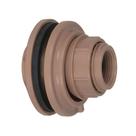 Adaptador Flange Caixa D água 40mm x 1.1/4 Pvc Marrom Amanco