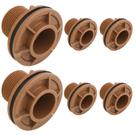 Adaptador Flange Caixa D'água Soldável Krona 60mm 6 Peças
