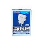 Adaptador Fonte USB 2,1A (U203) - KINGO