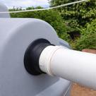 Adaptador Gaxeta Flange 50mm Para Tanques Cisternas caixa Dágua reservatórios Biodigestor