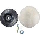 Adaptador Haste/Flange Com Disco Borracha E Boina Mil Kits - M2