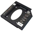 Adaptador HDD/SSD para Notebook Via Baia de 12,7MM CD/DVD (05) Multilaser GA173