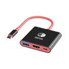 Adaptador HDMI 4K Para Nintendo Switch OLED, Estação De Carregamento USB 3.0 Tipo C Com Saída HDMI Adaptador HDMI 4K Para Nintendo Switch OLED, Estação De Carregamento USB 3.0 Tipo C Com Saída HDMI