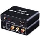 Adaptador HDMI ARC Extrator de áudio Tendak ARC com óptico e coaxial