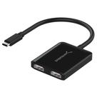 Adaptador HDMI duplo USB tipo C Sabrent DA-UCDH 4K 30Hz Win