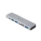 Adaptador Hub Cabo Thunderbolt 3 Hdmi Tipo C Usb 3.0 P Macbook Pro Adaptador Hub Cabo Thunderbolt 3 Hdmi Tipo C Usb 3.0 P Macbook Pro