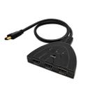 Adaptador Hub HDMI 3 em 1 para TV's Monitores e Equipamentos