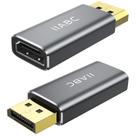 Adaptador IIABC DisplayPort para HDMI 4K banhado a ouro 24K (pacote com 2)
