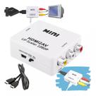 Adaptador Imagem E Áudio Hdmi Para Tv De Tubo Rca + Cabo Av