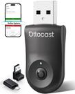 Adaptador inalámbrico OTTOCAST Mini 2025 para CarPlay y Android Auto 5GHz