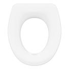 Adaptador Infantil Universal para Vaso Sanitário Tupan Branco Assento Anatômico Polipropileno Fácil Limpeza Compatível Vasos Ovais e Quadrados