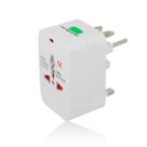 Adaptador Internacional Universal de Tomada Europeu AmericanoBranco 1052