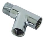 Adaptador Junção Y Ducha Higiênica Filtro 1/2 Metal Cromado